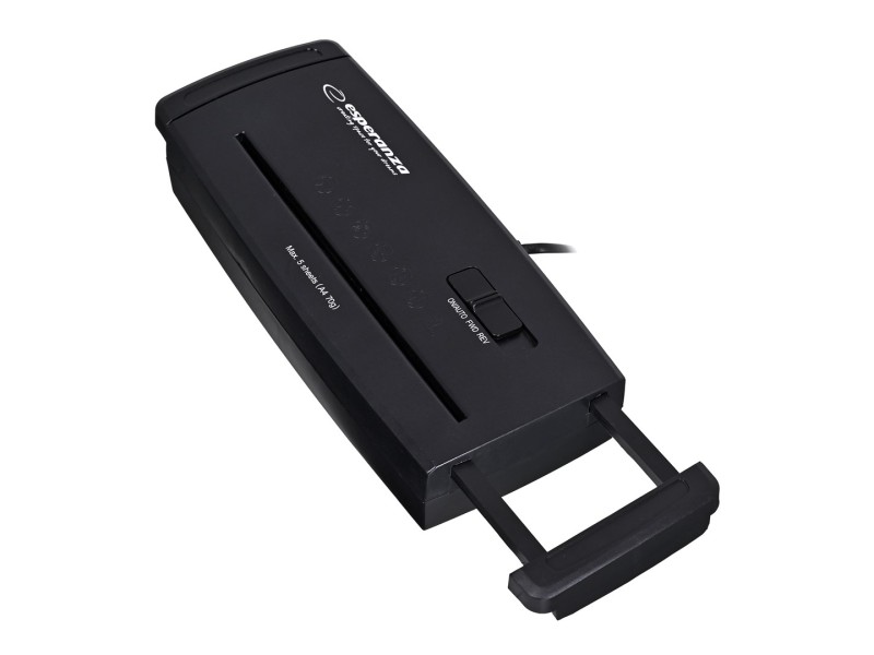 Esperanza EN104 paper shredder Strip shredding 22 cm Black EN104 – Esperanza Шредери
