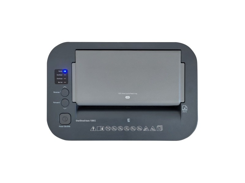 HP ONESHRED Auto 100CC white-gray shredder HPN2818100CCOF-05 – Hewlett-Packard Шредери
