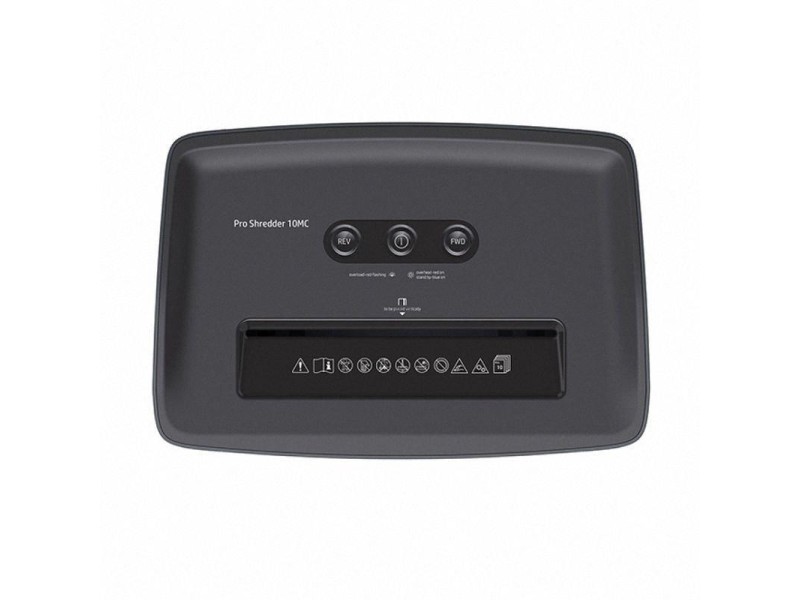 HP PRO SHREDDER 10MC shredder, micro cut, P-5, 10 card, 20l, dark grey 581835 – Hewlett-Packard Шредери