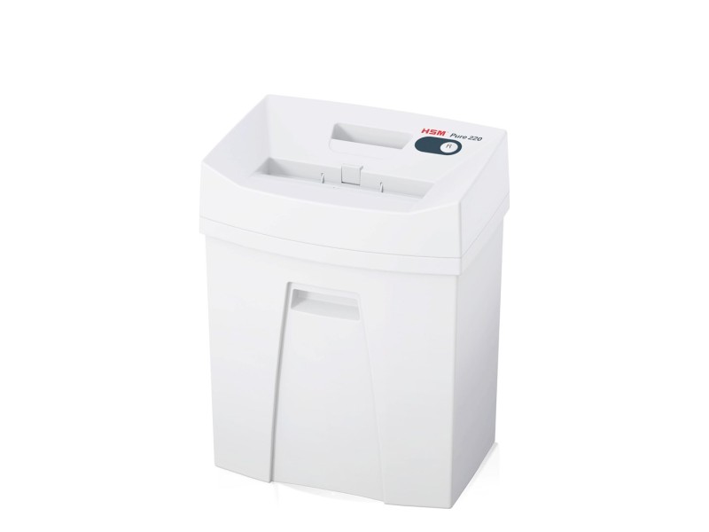 HSM Pure 220 paper shredder Particle-cut shredding 22.5 cm White 2323111 – HSM Шредери