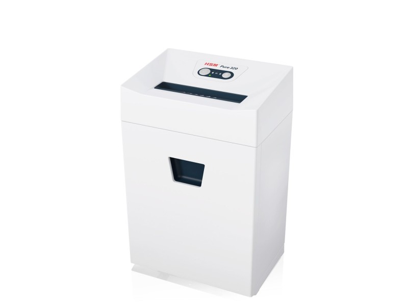 HSM Pure 320 paper shredder Particle-cut shredding 23 cm White 2330121 – HSM Шредери