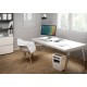 Leitz IQ Home Office P-4 paper shredder Particle-cut shredding 22 cm White 80090100 – LEITZ Шредери
