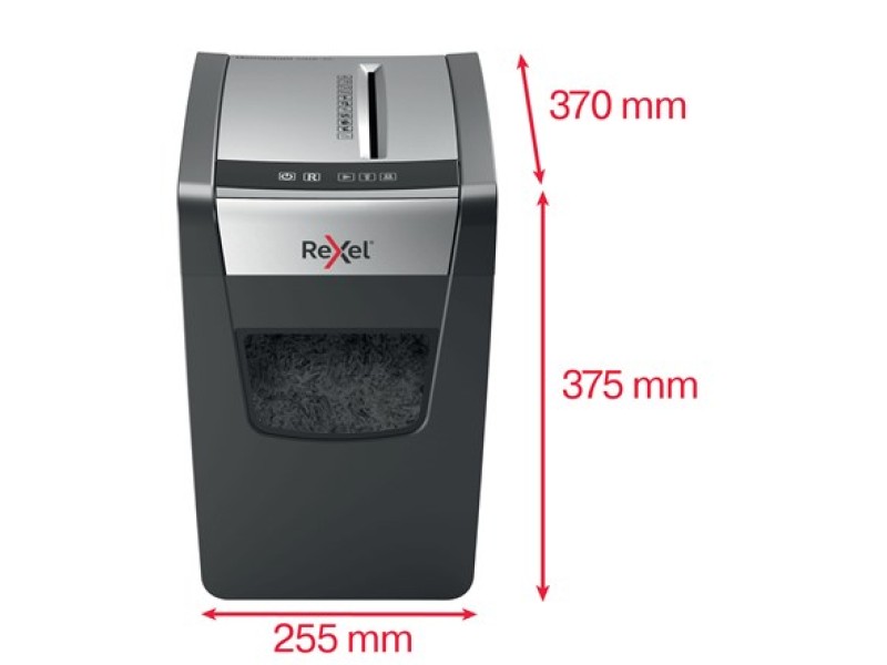 Rexel Momentum X312-SL paper shredder Particle-cut shredding Black, Grey 2104574EU – REXEL Шредери