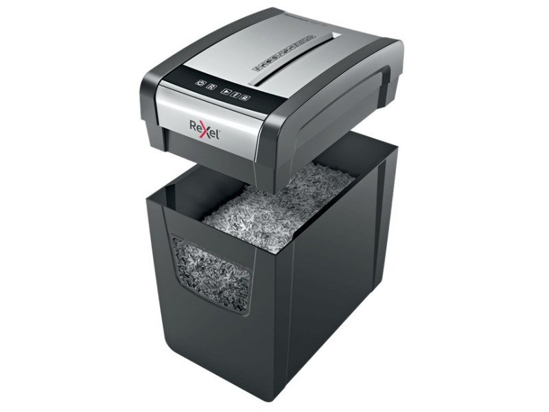 Rexel Momentum X410-SL paper shredder Cross shredding Black, Grey 2104573EU – REXEL Шредери