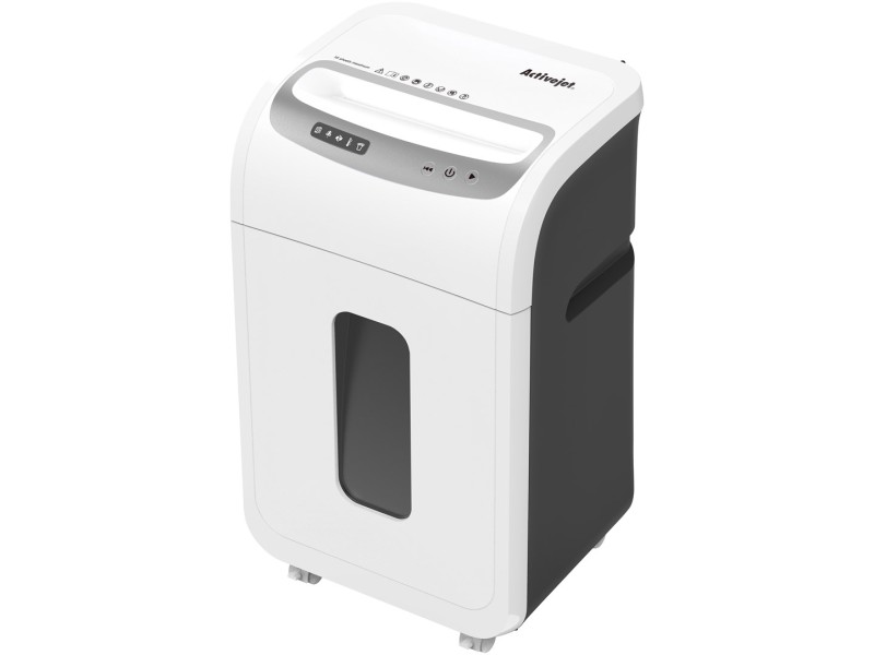 Shredder Activejet ASH-1602M, P-5, 28 l, 2x14 mm shreds, white ASH-1602M – Activejet Шредери