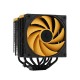 DeepCool AK620 Zero Dark Zoria Processor Air cooler 12 cm Black, Yellow 1 pc(s) R-AK620-BKNPMN-E – DEEPCOOL Охладители