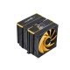 DeepCool AK620 Zero Dark Zoria Processor Air cooler 12 cm Black, Yellow 1 pc(s) R-AK620-BKNPMN-E – DEEPCOOL Охладители
