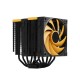 DeepCool AK620 Zero Dark Zoria Processor Air cooler 12 cm Black, Yellow 1 pc(s) R-AK620-BKNPMN-E – DEEPCOOL Охладители