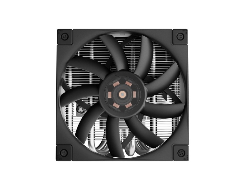 DeepCool AN600 Processor Air cooler 12 cm Aluminium, Black 1 pc(s) R-AN600-BKNNMN-G – DEEPCOOL Охладители