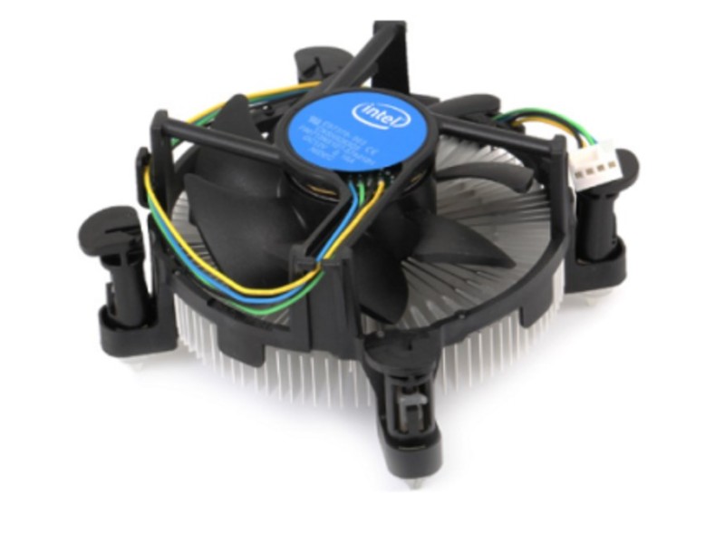 Intel E97379-003 computer cooling system Processor Air cooler Aluminium, Black E97379-003 – INTEL Охладители