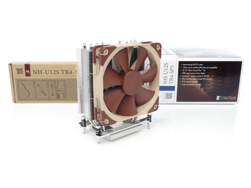 Noctua NH-U12S TR4-SP3 computer cooling system Processor Cooler 12 cm Aluminium, Beige NH-U12STR4-SP3 – noctua Охладители