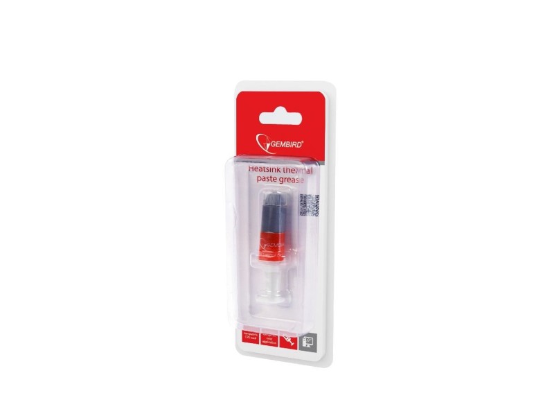 Gembird TG-G1.5-01 heat sink compound 4.5 W/m·K 1.5 g TG-G1.5-01 – GEMBIRD Охладители