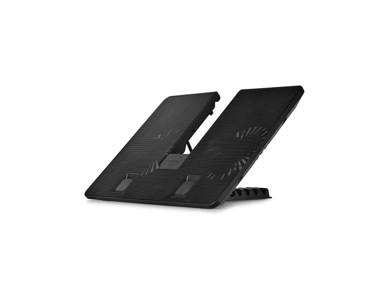 DeepCool U PAL laptop cooling pad 39.6 cm (15.6) 1000 RPM Black DP-N214A5-UPAL – DEEPCOOL Охладители за лаптоп