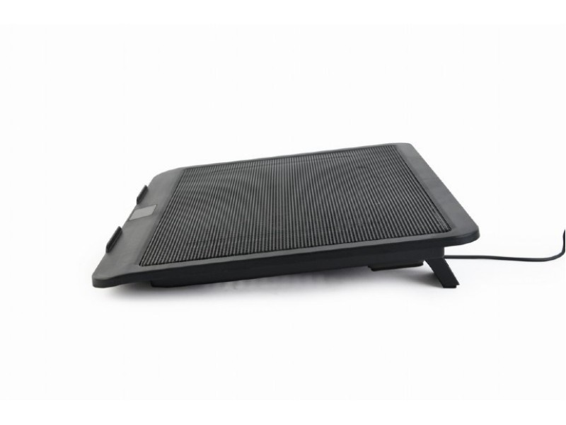 Gembird NBS-1F15-04 notebook stand Black 38.1 cm (15) NBS-1F15-04 – GEMBIRD Охладители за лаптоп