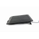 Gembird NBS-1F15-04 notebook stand Black 38.1 cm (15) NBS-1F15-04 – GEMBIRD Охладители за лаптоп