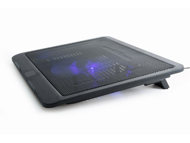 Gembird NBS-1F15-04 notebook stand Black 38.1 cm (15) NBS-1F15-04 – GEMBIRD Охладители за лаптоп