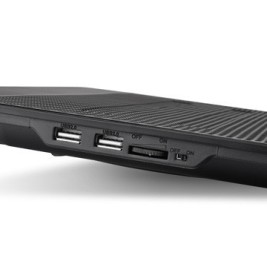 Thermaltake Massive 14² laptop cooling pad 43.2 cm (17") Black