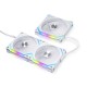 Lian Li UNI FAN SL V2 120 Computer case 12 cm White 3 pc(s) UF-SL120V2-3W – LIAN LI Охладители