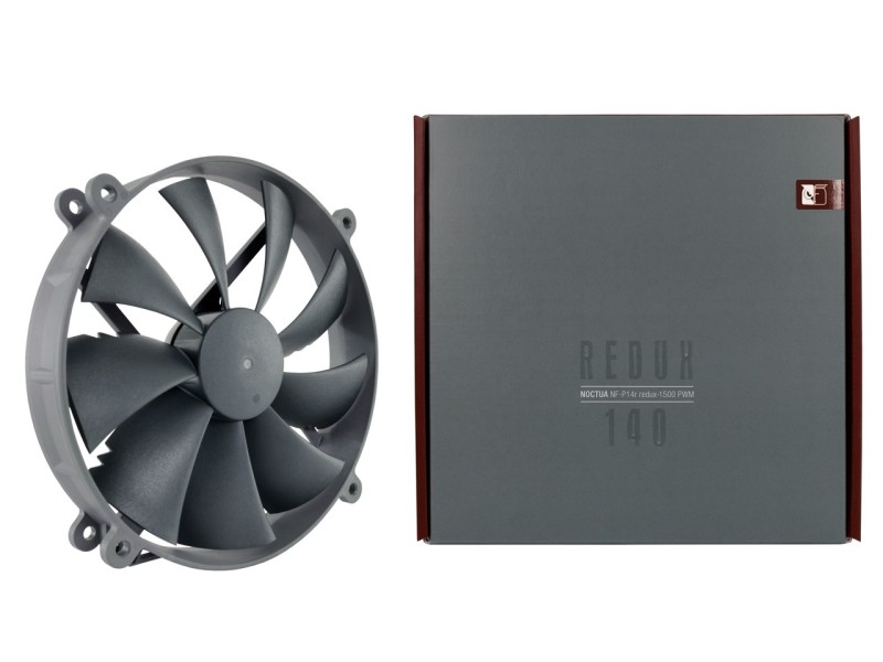NOCTUA REDUX 140MM PWM computer case fan, 120MM mounting NF-P14R REDUX1500PWM – noctua Охладители