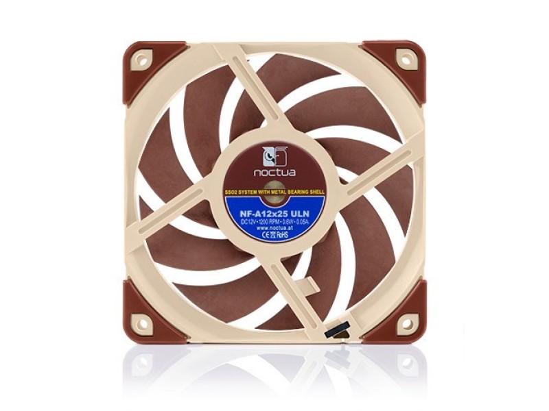 Noctua NF A12x25 ULN Computer case Fan 12 cm Beige, Red NF-A12X25 ULN – noctua Охладители