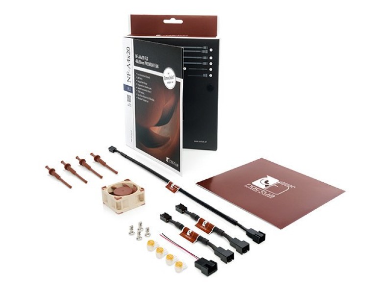 Noctua NF-A4x20 FLX Computer case Fan 4 cm Beige, Brown NF-A4X20 FLX – noctua Охладители