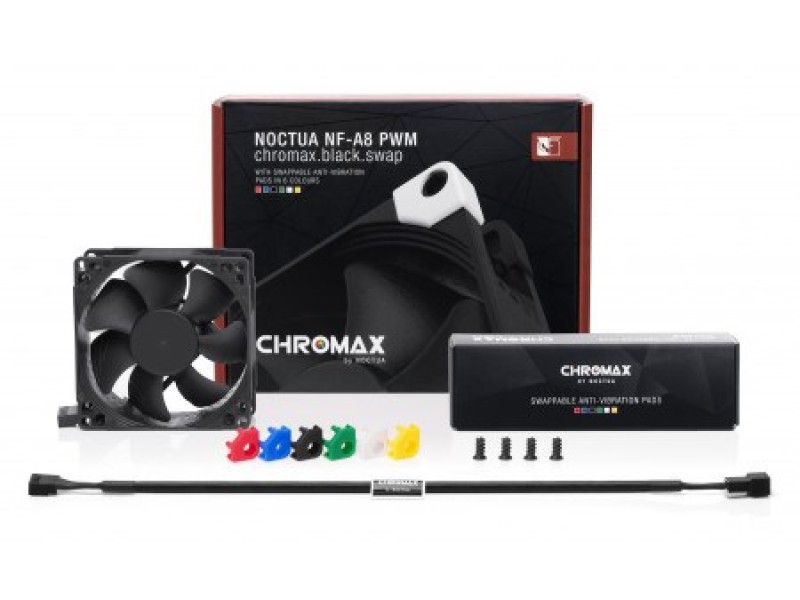 Noctua NF-A8 PWM CH.BK.S computer cooling component Computer case Fan 8 cm Black NF-A8 PWM CH.BK.S – noctua Охладители
