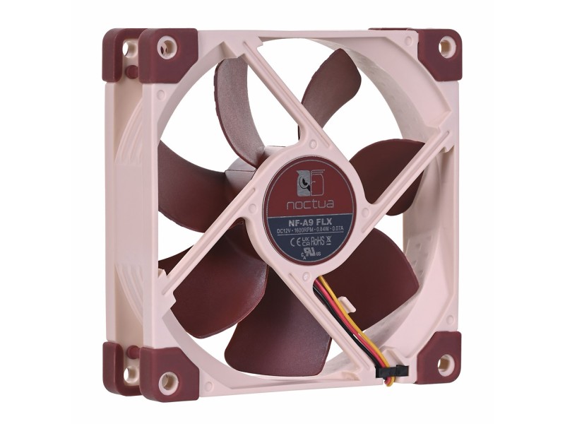 Noctua NF-A9 FLX computer cooling system Computer case Fan 9.2 cm Beige, Brown NF-A9 FLX – noctua Охладители