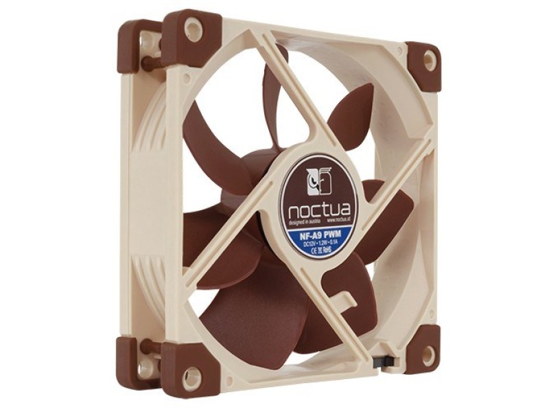 Noctua NF-A9 PWM computer cooling system Computer case Fan 9.2 cm Beige, Brown NF-A9 PWM – noctua Охладители