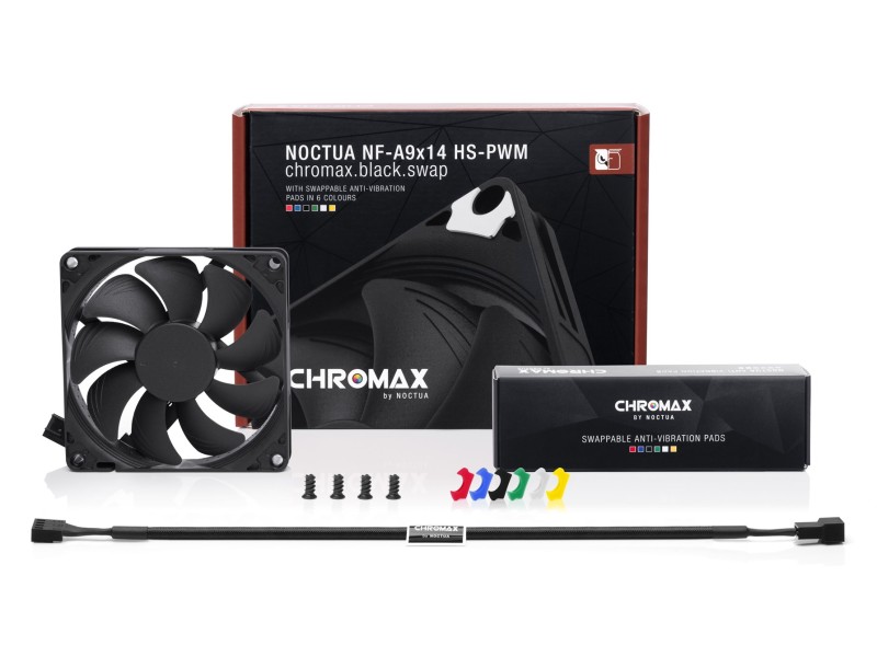 Noctua NF-A9X14 HS-PWM CH.BK.S computer cooling component Computer case Fan 9.2 cm Black NF-A9x14HS-PWMCH.BK.S – noctua Охладители