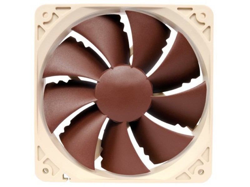 Noctua NF-P12 PWM computer cooling system Computer case Fan 12 cm Brown, White 1 pc(s) NF-P12 PWM – noctua Охладители