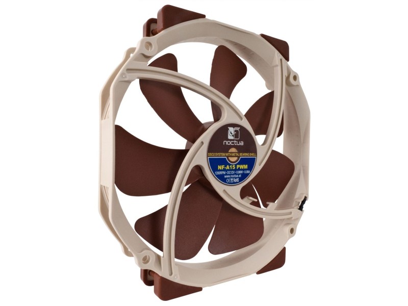 Noctua NOC-NF-A15-PWM Computer case Fan 14 cm Beige, Brown 1 pc(s) NF-A15 PWM – noctua Охладители