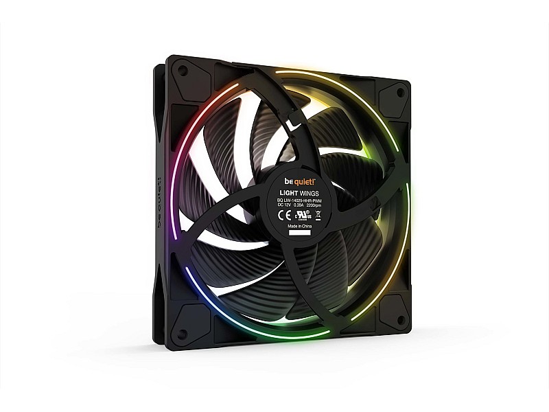 be quiet! Light Wings 140mm ARGB PWM High Speed Fan Black BL075 – BE QUIET! Охладители
