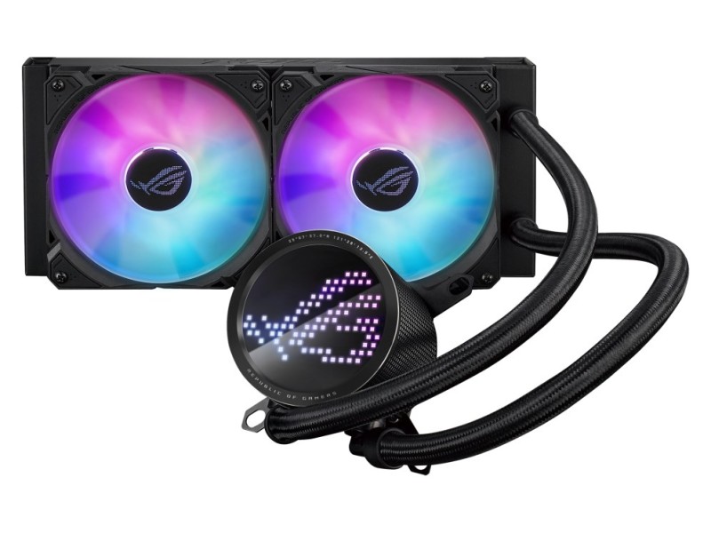 ASUS ROG Ryuo III 240 ARGB Processor Liquid cooling kit 12 cm Black 90RC00J1-M0UAY0 – ASUS Охладители