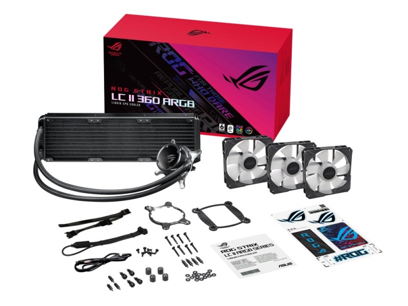 Asus ROG STRIX LC II 360 ARGB AM5 cooling system 90RC00F1-M0UAY1 – ASUS Охладители