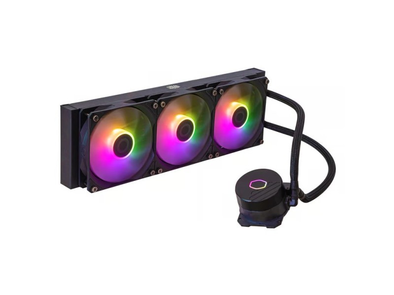 Cooler Master MasterLiquid 360L Core ARGB Processor Liquid cooling kit 12 cm Black MLW-D36M-A18PZ-R1 – Cooler Master Охладители