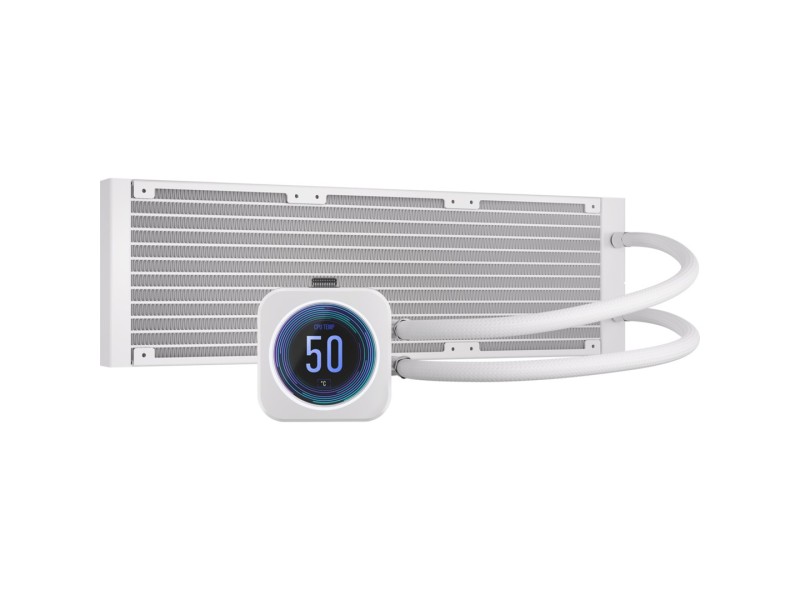 Corsair CW-9060077-WW computer cooling system Processor All-in-one liquid cooler 12 cm White 1 pc(s) CW-9060077-WW – Corsair Охладители