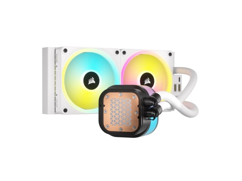 Corsair H100I Processor Hybrid cooler 12 cm White CW-9061005-WW – Corsair Охладители