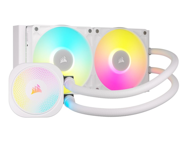 Corsair iCUE LINK TITAN RX RGB Processor All-in-one liquid cooler 12 cm White 1 pc(s) CW-9061020-WW – Corsair Охладители