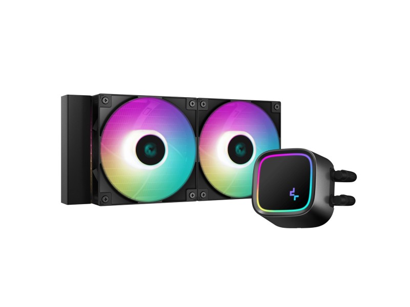 DeepCool LE520 Processor All-in-one liquid cooler 12 cm Black 1 pc(s) R-LE520-BKAMMN-G-1 – DEEPCOOL Охладители