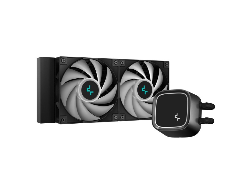 DeepCool LE520 Processor All-in-one liquid cooler 12 cm Black 1 pc(s) R-LE520-BKAMMN-G-1 – DEEPCOOL Охладители