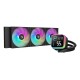DeepCool LQ360 Processor Liquid cooling kit 12 cm Black 1 pc(s) R-LQ360-BKLSMW-G-1 – DEEPCOOL Охладители
