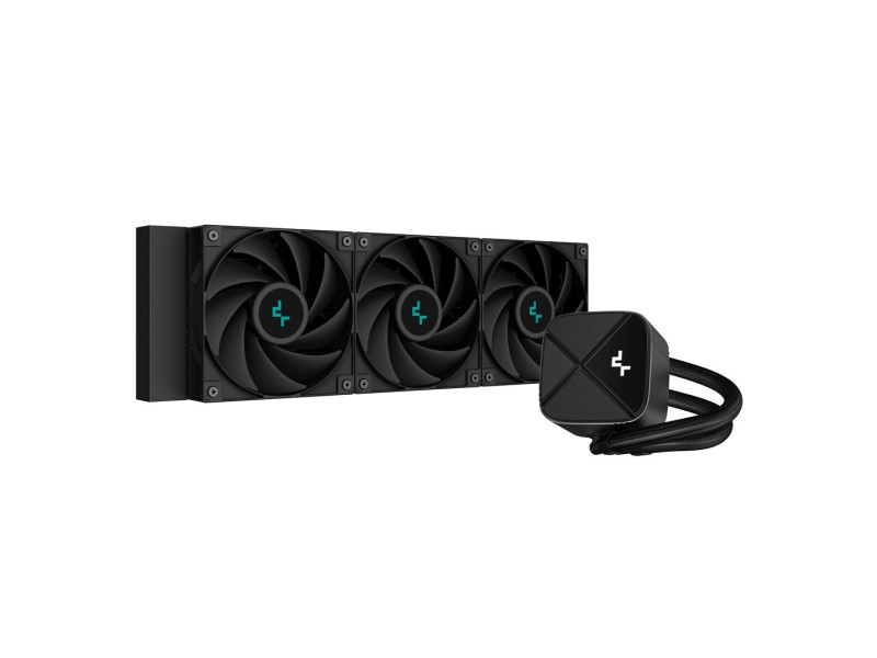 DeepCool LS720S Zero Dark Processor All-in-one liquid cooler 12 cm Black 1 pc(s) R-LS720-BKNNMM-G-1 – DEEPCOOL Охладители