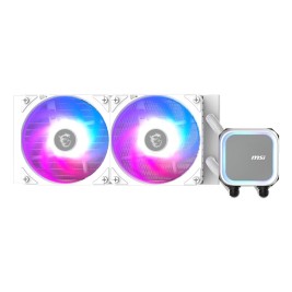 MSI MAG CORELIQUID A13 240 WHITE computer cooling system Motherboard, Processor All-in-one liquid cooler 12 cm 1 pc(s)