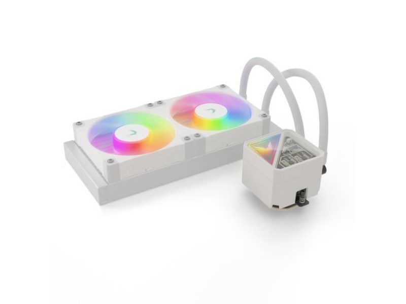 Valkyrie V240 Lite Processor All-in-one liquid cooler 24 cm White VK-AIOVL240W –  Охладители
