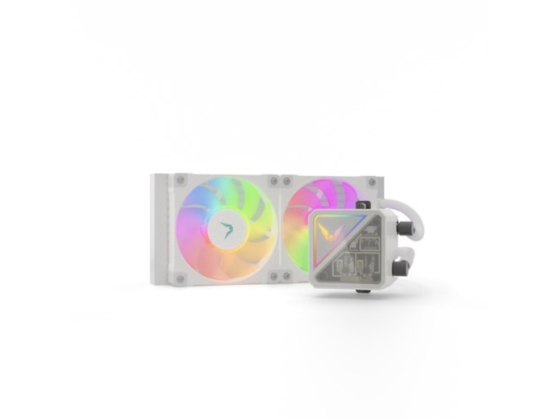 Valkyrie V240 Lite Processor All-in-one liquid cooler 24 cm White VK-AIOVL240W –  Охладители