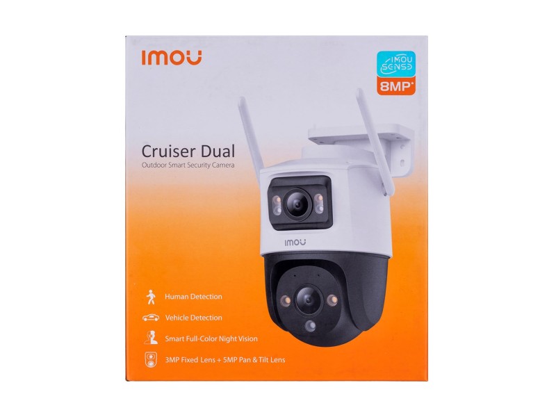 Imou Cruiser Dual Turret IP security camera Outdoor 2304 x 1296 pixels Ceiling IPC-S7XP-8M0WED-0360B-imou – IMOU IP видео камери