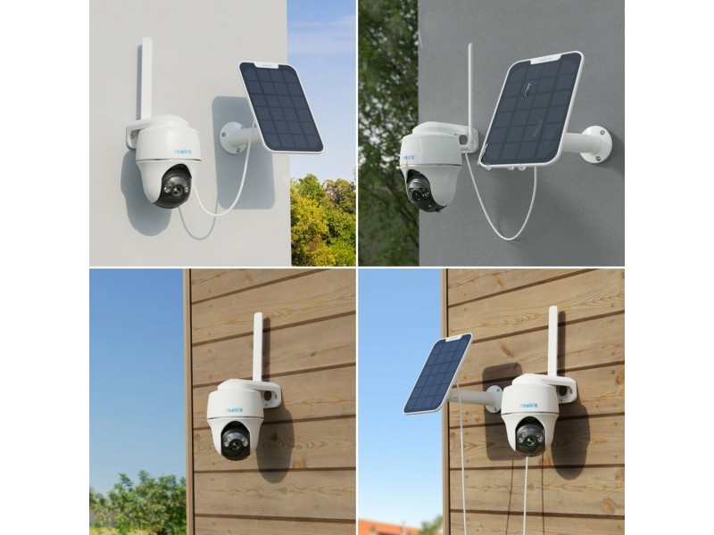 Reolink Go Series G430 - 5MP Outdoor Battery Camera, 4G LTE Network, Person/Vehicle/Animal Detection, 355° Pan & 140° Tilt Reolink GO PT P – reolink IP видео камери