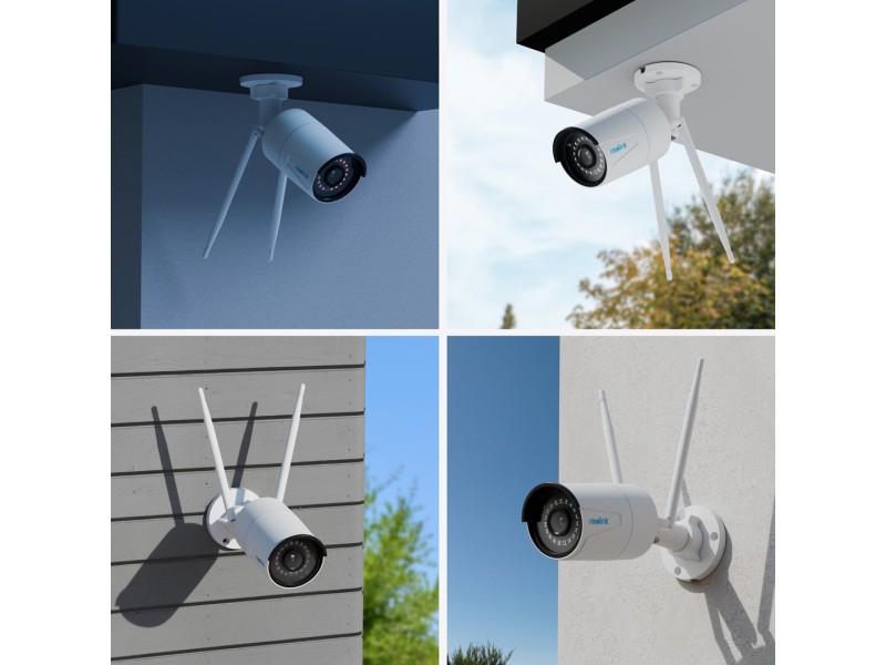 Reolink W320 - 5MP Outdoor Security Camera, 2.4/5 GHz Wi-Fi, Person/Vehicle/Animal Detection, 100ft Night Vision W320 – reolink IP видео камери