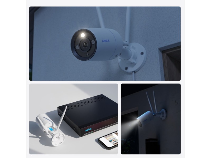 Reolink W330 - 4K Wi-Fi 6 Camera, 2.4/5 GHz Dual-Band Wi-Fi, Color Night Vision, Person/Vehicle/Animal Detection W330 – reolink IP видео камери