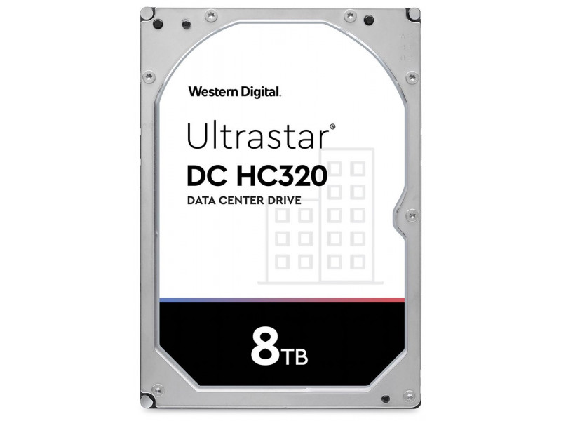 Western Digital Ultrastar DC HC320 3.5" 8000 GB SAS Western Digital Ultrastar DC HC320 3.5" 8000 GB SAS